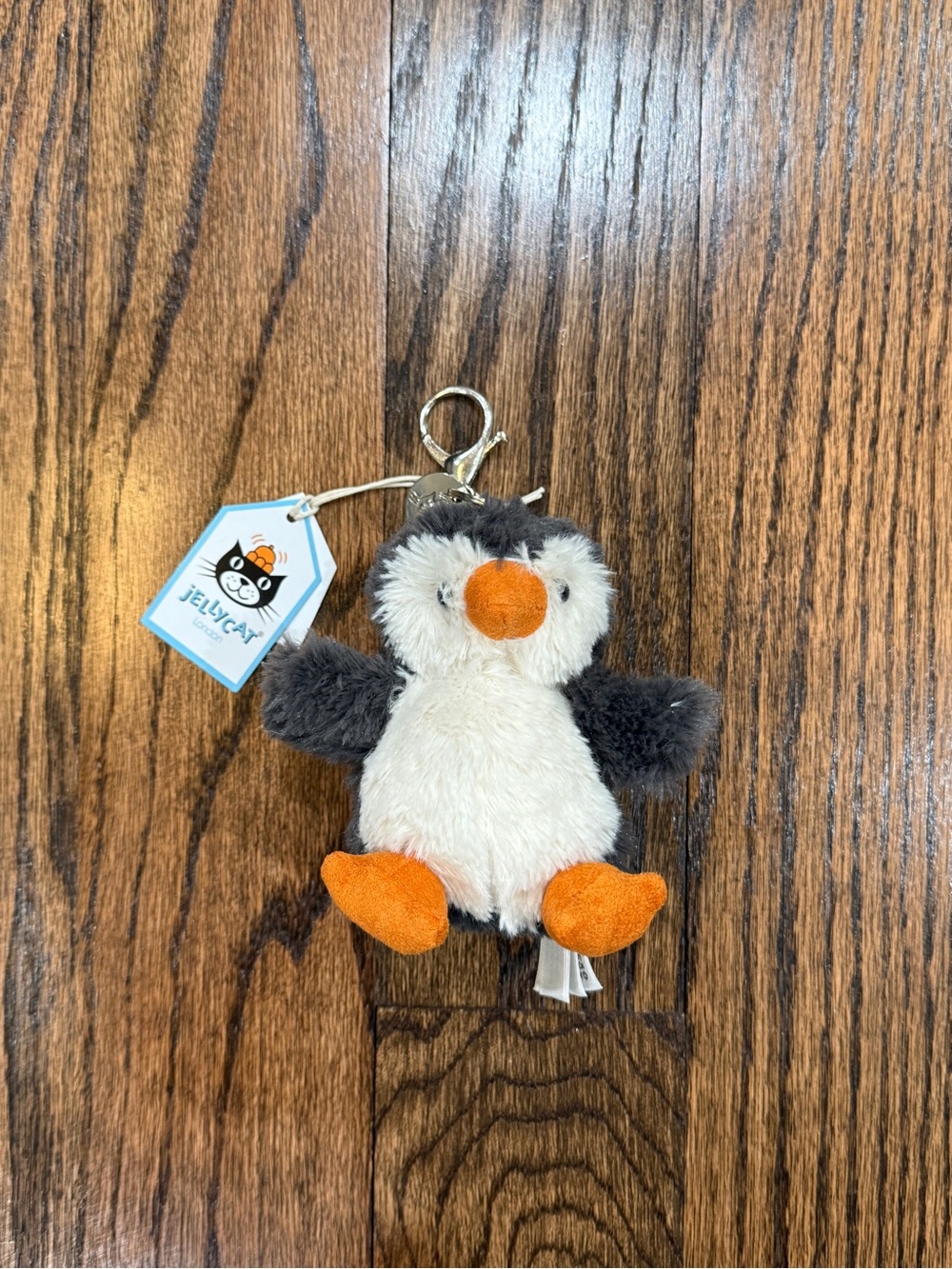 Jellycat Amuseable Penguin bag charm keychain